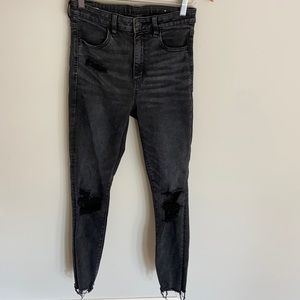 American Eagle Super High Rise Jegging - Size 8 Long